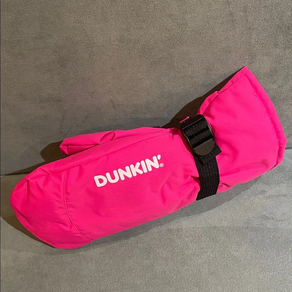 Dunkin' Pink Left Hand Mitten Promotion Rare Limited Edition Collectible